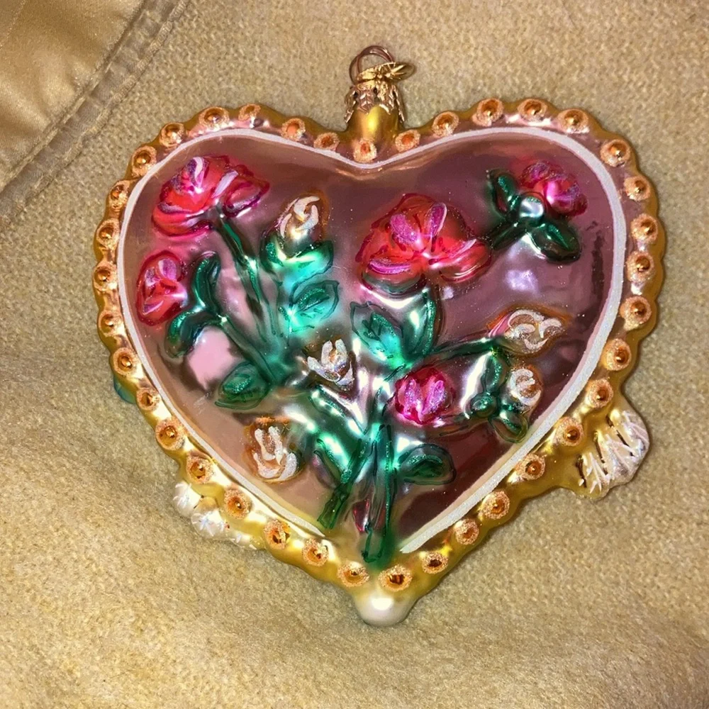 Christopher Radko Valentines Wedding Ornament 2001  